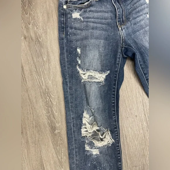 Judy Blue Boyfriend fit  size 5 / 27 - Picture 4 of 7